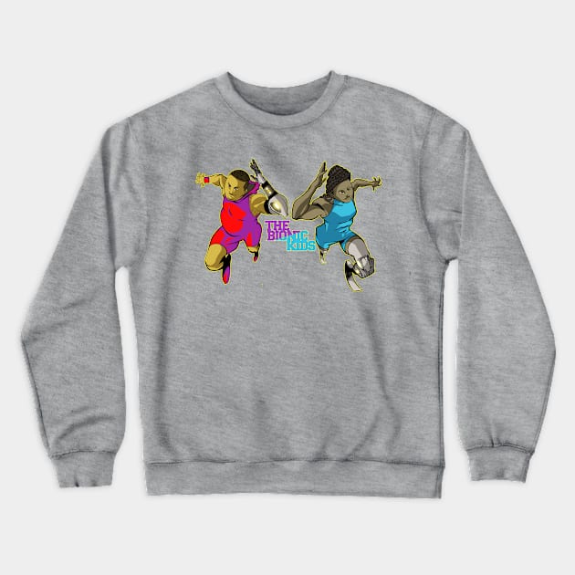 Bionic Kids Crewneck Sweatshirt by Diva and the Dude